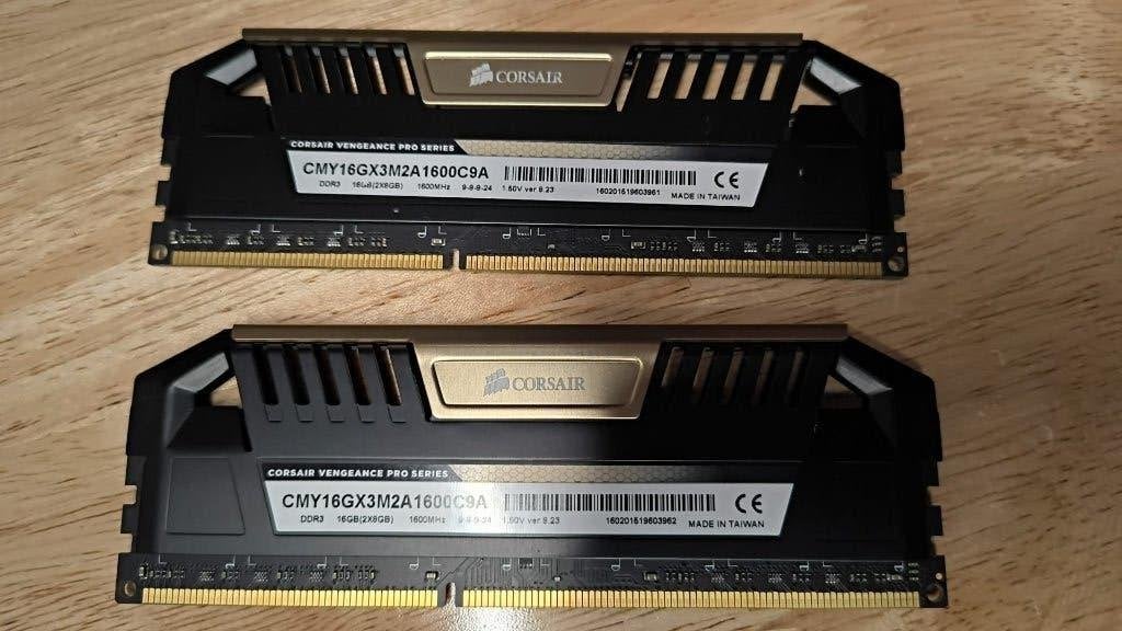 Corsair Vengeance Pro 16GB DDR3 Kit (2x8GB) 1600MHz, DDR3, Ophalen of Verzenden, Zo goed als nieuw, Desktop