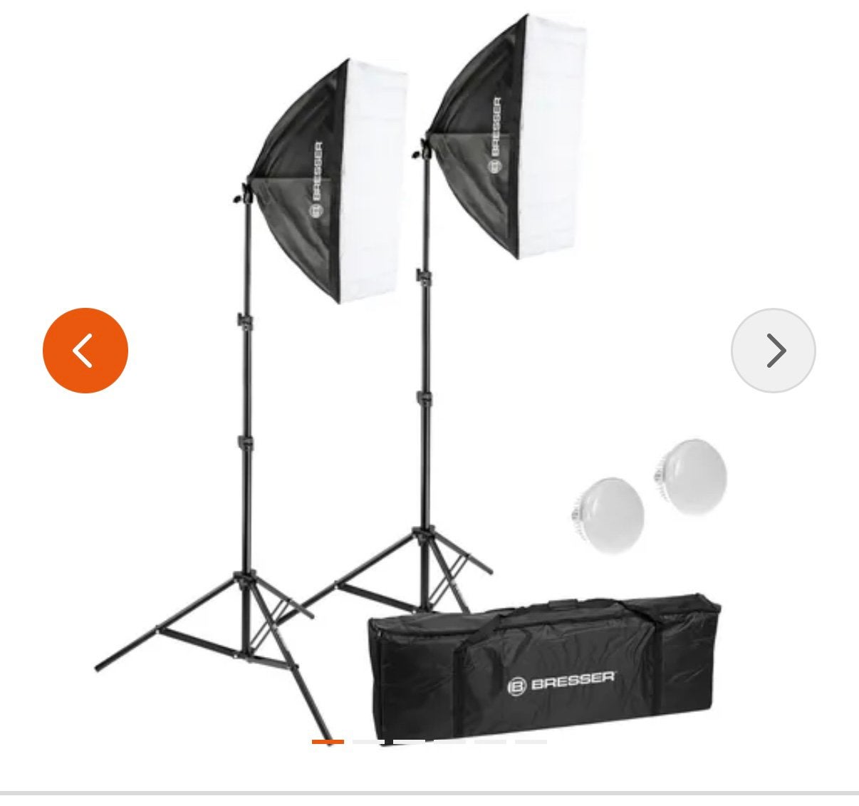 Bressers achtergrond + rol wit papier + 2 daylicht lampen, Audio, Tv en Foto, Fotografie | Fotostudio en Toebehoren, Ophalen, Zo goed als nieuw
