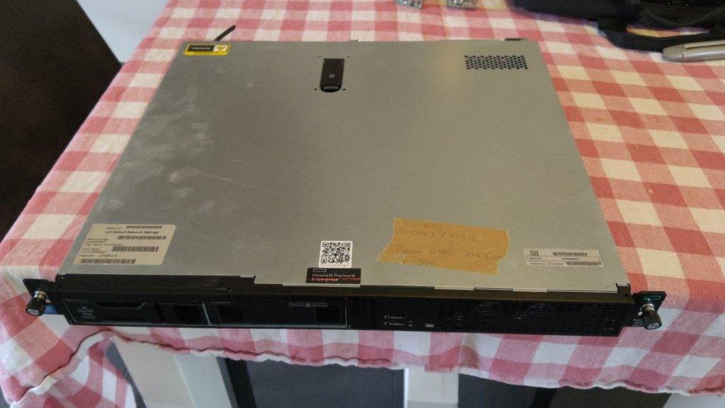 HP DL20 Gen9, Computers en Software, Servers, Ophalen, 100GB, Gebruikt, 3 tot 4 Ghz