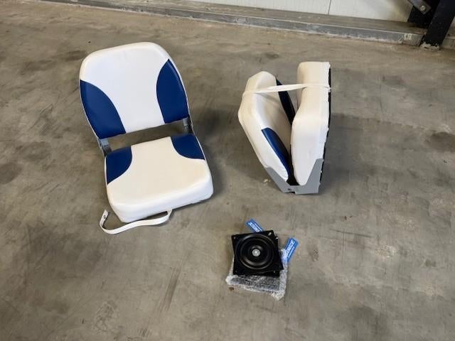 2x Nieuwe bootstoelen + draaiplateau | Complete set, Ophalen, Nieuw, Interieur en Kussens