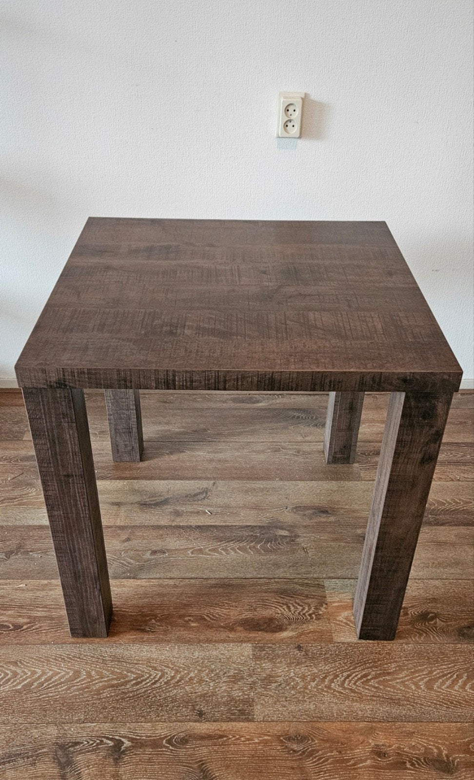 Eettafel 80-80, Ophalen, Zo goed als nieuw, 75 cm of meer, 60 cm of meer