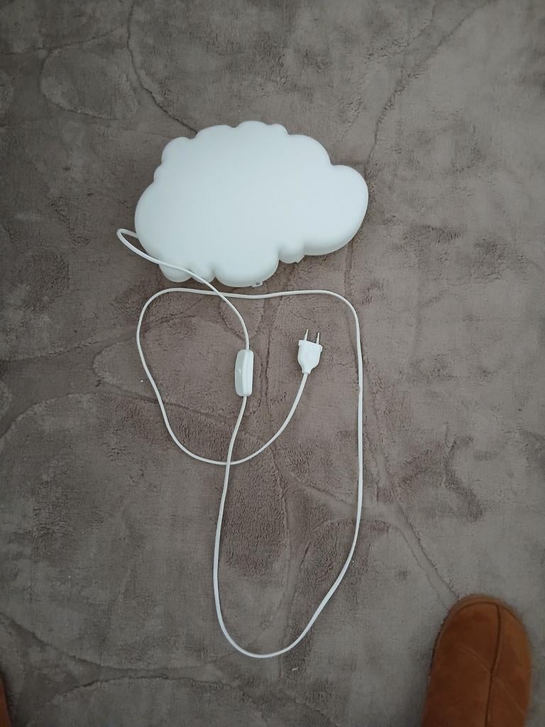 Wolkenlamp, Ophalen, Zo goed als nieuw, Kunststof