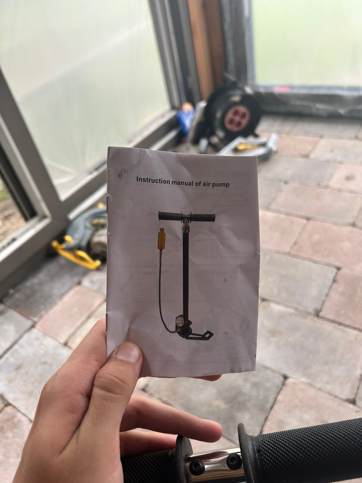 PCP Handpomp 4500 PSI / 300 Bar - 3-traps - Voor Luchtbuks, Caravans en Kamperen, Luchtpompen, Zo goed als nieuw, Ophalen of Verzenden