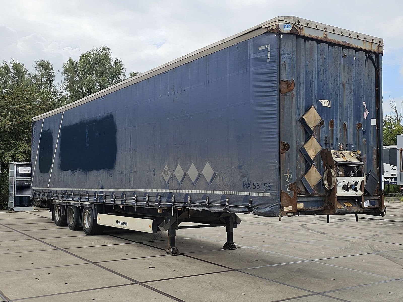 KRONE N/A drum brakes, Auto's, Overige kleuren, Bedrijf, Aanhangers en Opleggers, Te koop