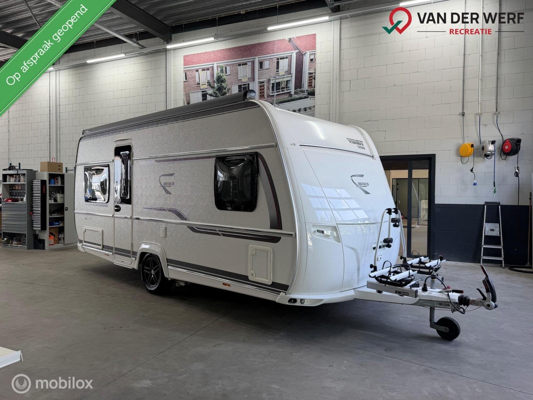 FENDT CARAVAN BIANCO Selection 465 SFB I Vloerverwarming, Fendt Caravans, Rondzit, 7 tot 8 meter, Bedrijf