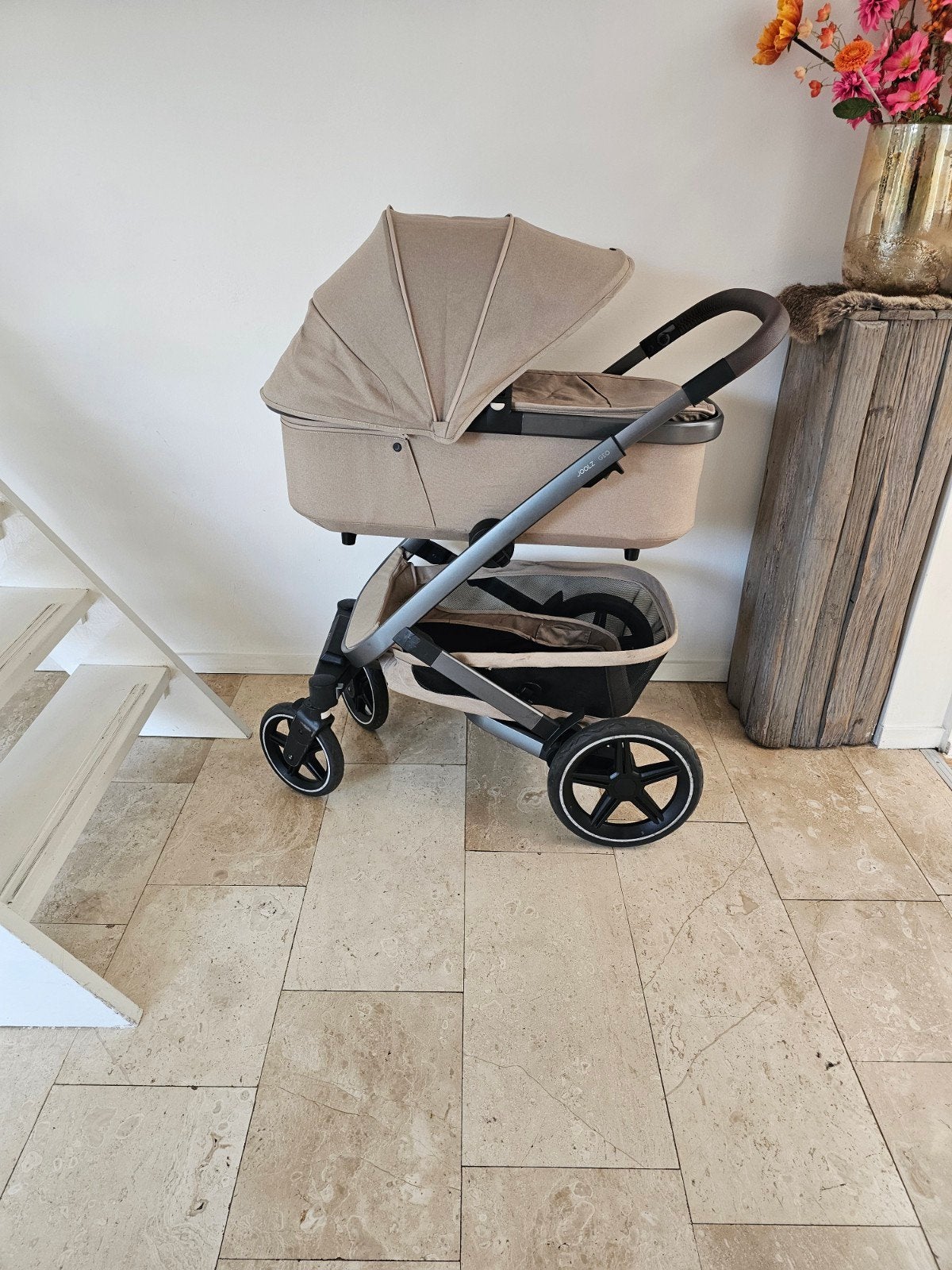 joolz geo3 kinderwagen taupe compleet met maxicosi, Ophalen, Zo goed als nieuw, Overige merken