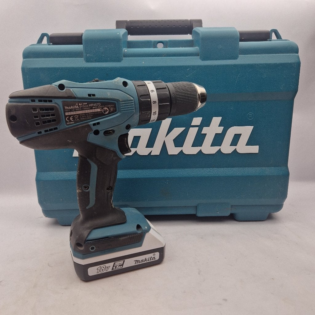 Makita HP457D Schroef Boormachine | Nu voor maar € 69,99, Ophalen of Verzenden, Gebruikt