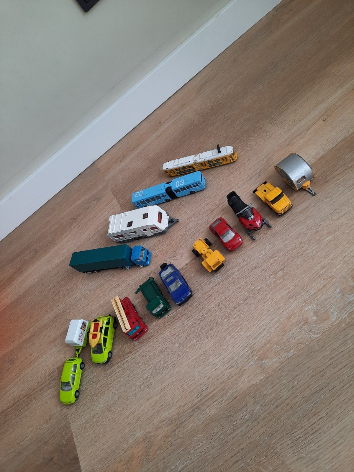 Siku autootjes 14 stuks, Ophalen, Gebruikt