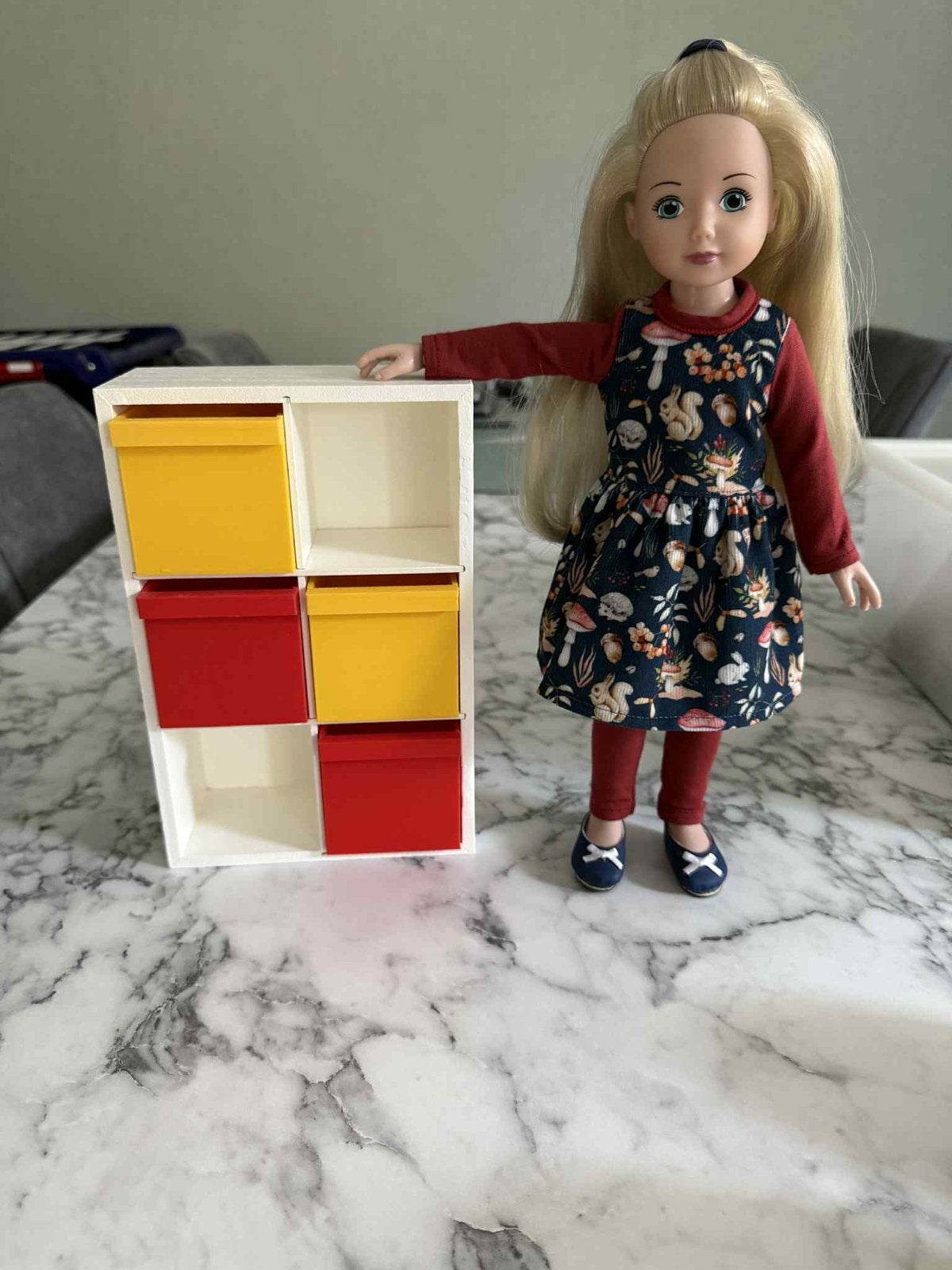 Super leuk kastje voor Jolina Ballerina, Ophalen of Verzenden, Zo goed als nieuw, Poppenhuis