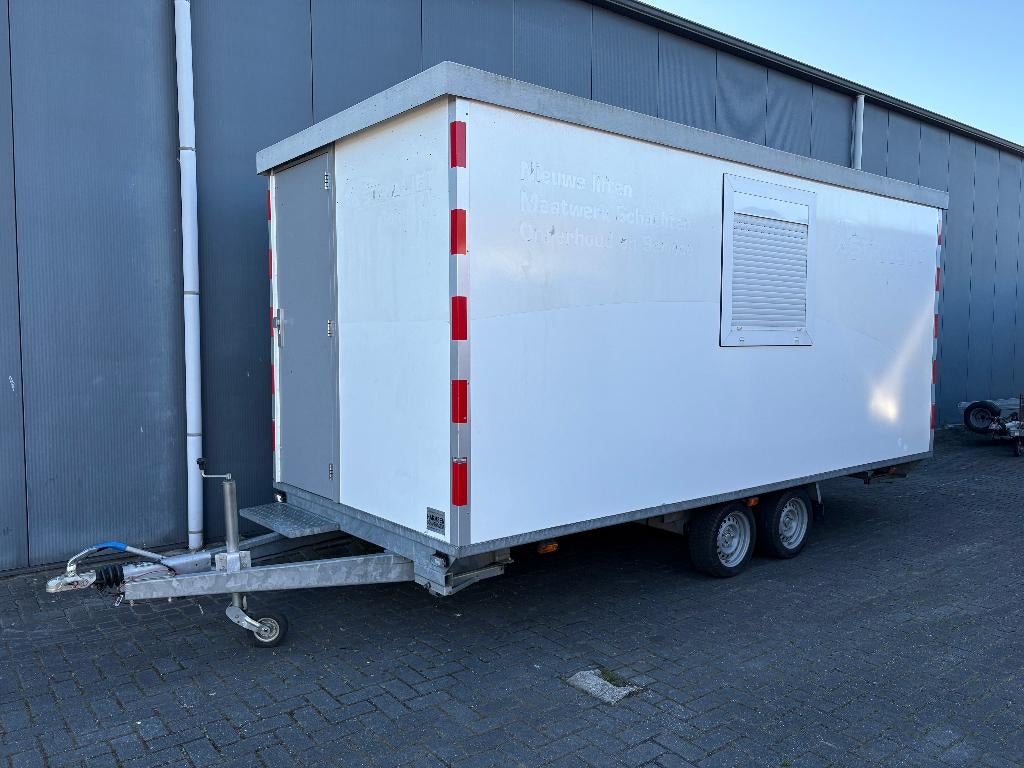 Te koop grote snelverkeer schaftwagen 5 x 2.2 m tandemasser, Ophalen, Zo goed als nieuw