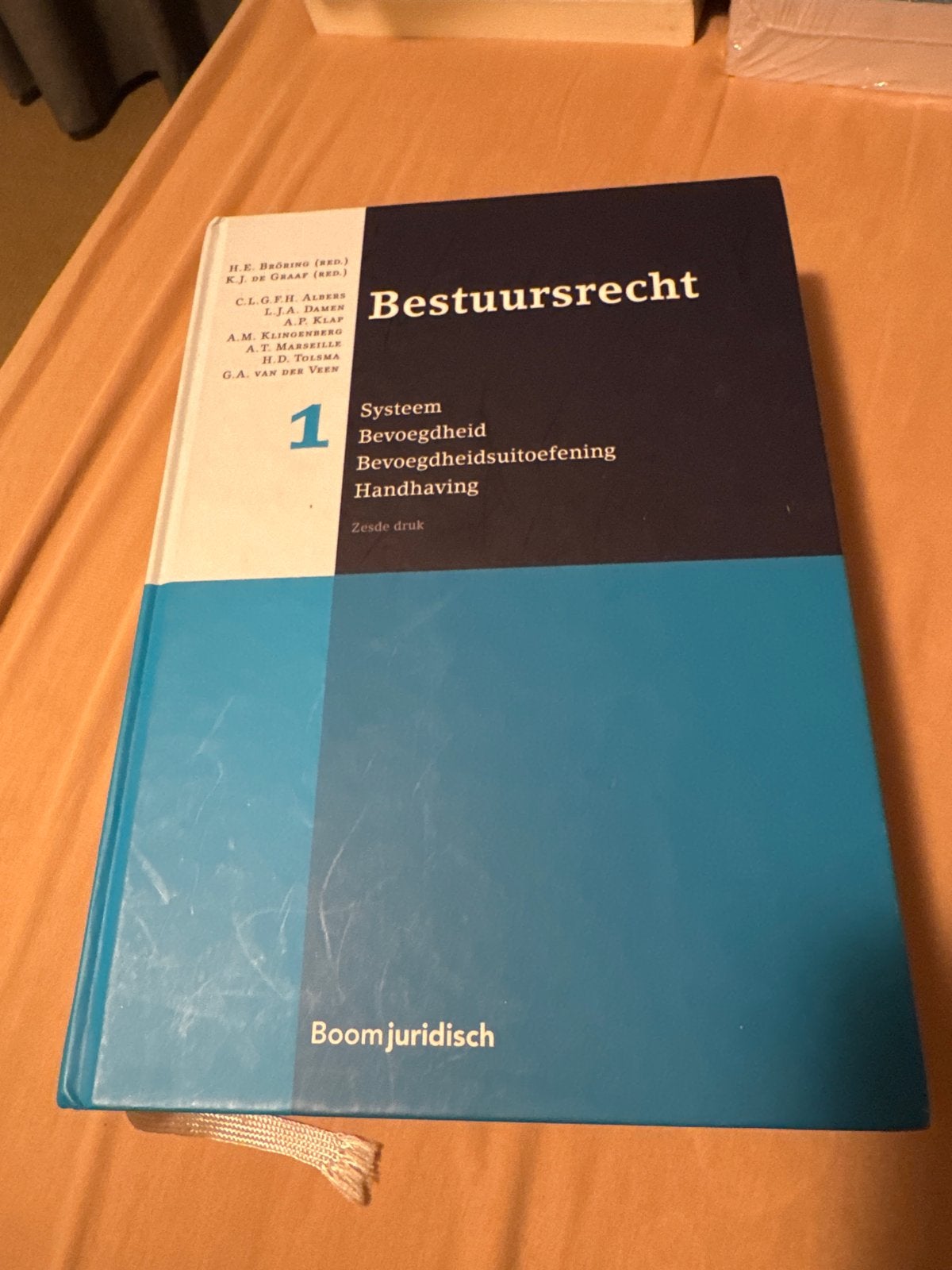 Bestuursrecht 1 - Systeem, Bevoegdheid, Handhaving, Boeken, Ophalen of Verzenden, Gamma, Zo goed als nieuw, HBO