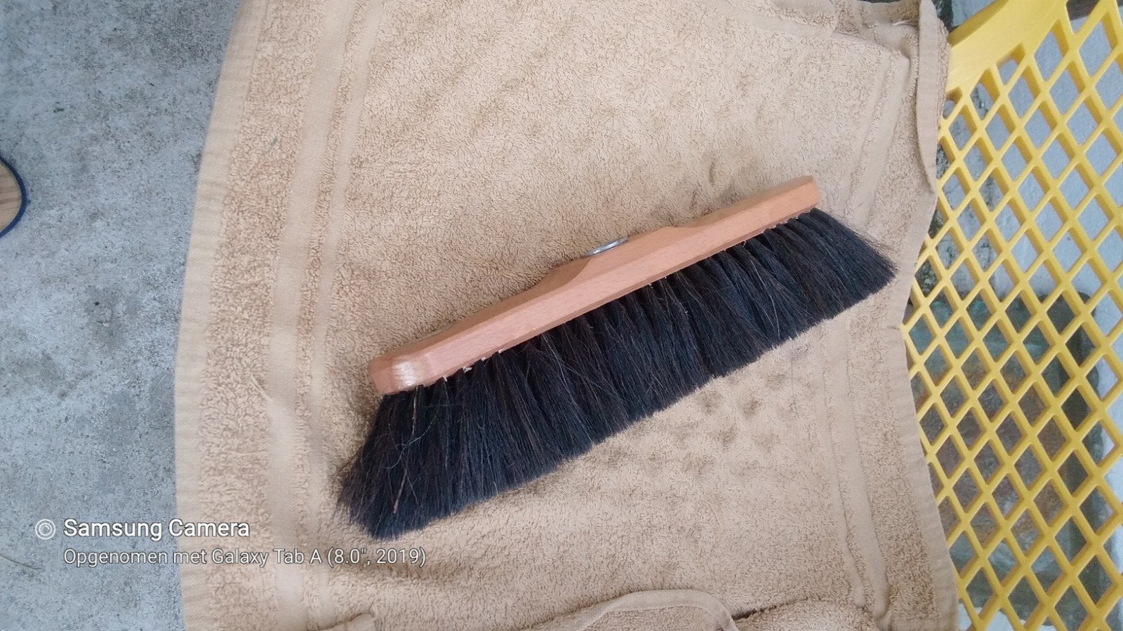 zaal bezem 100% paardenhaar, Ophalen, Bezem of Borstel