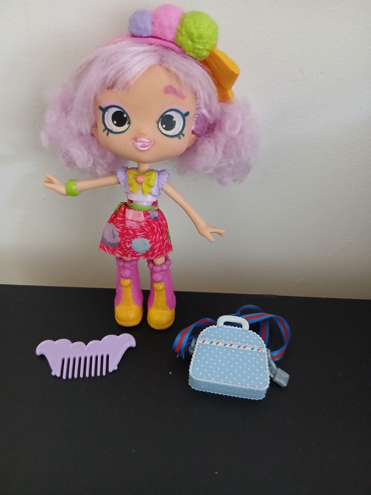Shopkins Shoppies pop met accessoires, Ophalen of Verzenden, Babypop