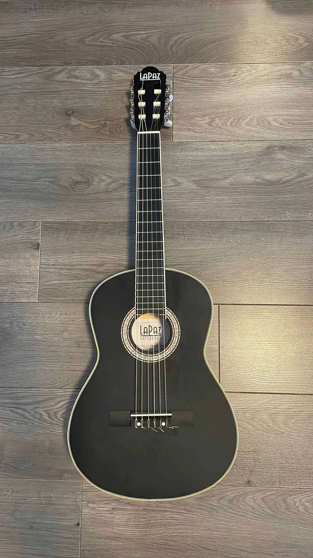 LaPaz C30BK, Ophalen of Verzenden, Zo goed als nieuw, Klassieke of Spaanse gitaar