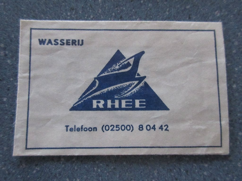 Haarlem, wasserij Rhee, Verzenden, Nederland