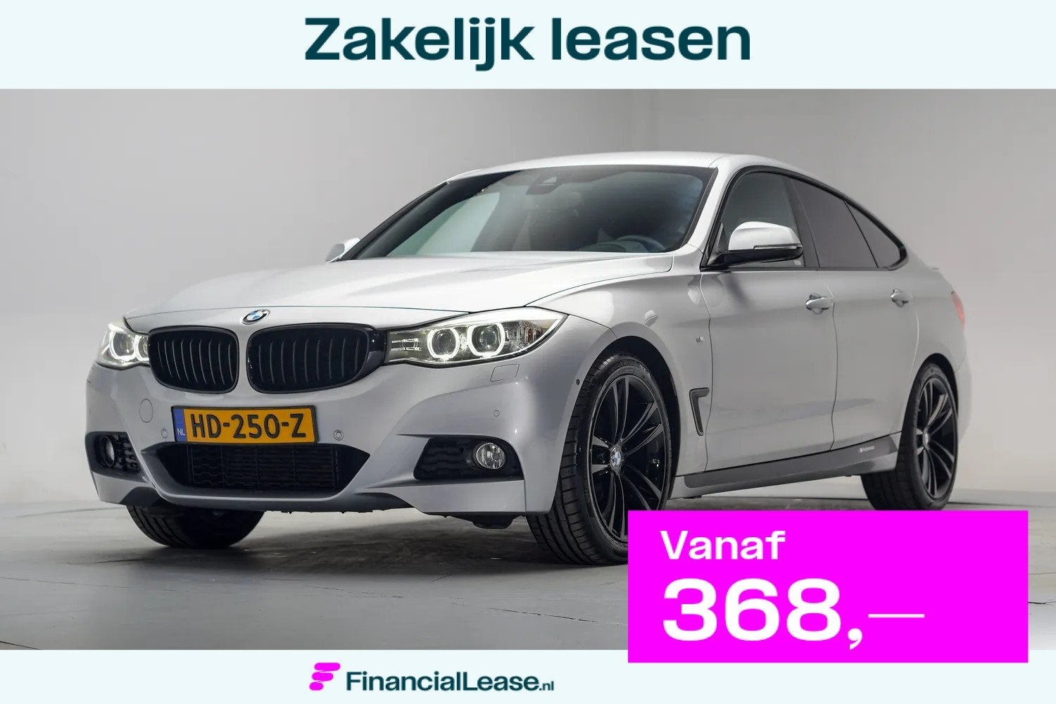 BMW 3 Serie GT 320I M Sport High Executive Aut. [ Navi Prof., Automaat, Gebruikt, 4 cilinders, 1535 kg