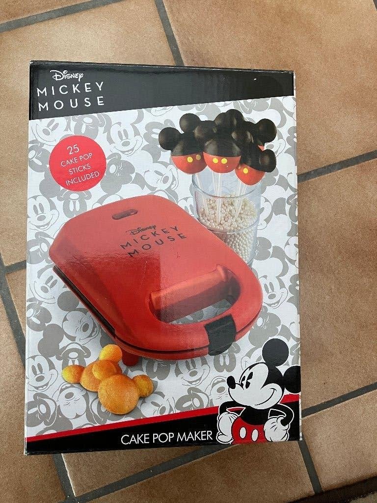 Mickey Mouse ( Disney ) Cake Pop machine maker, Ophalen of Verzenden, Mickey Mouse, Zo goed als nieuw, Overige typen