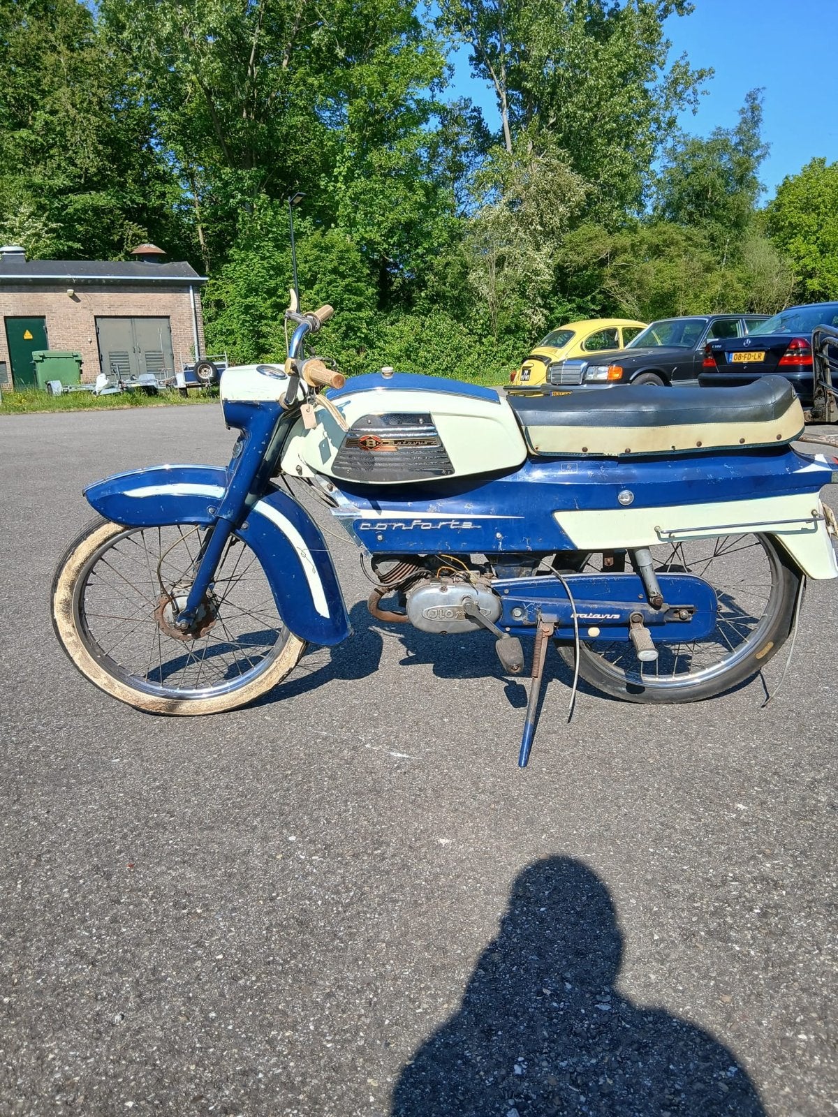 Batavus Conforte Bromfiets uit 1961 - Klassieke Schoonheid, Fietsen en Brommers, Brommers | Oldtimers, Batavus, Ophalen