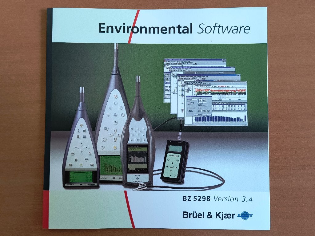 Bruel & Kjaer 2005 akoestische software BZ 5298, Versie 3.4, Ophalen, Zo goed als nieuw, Overige instrumenten