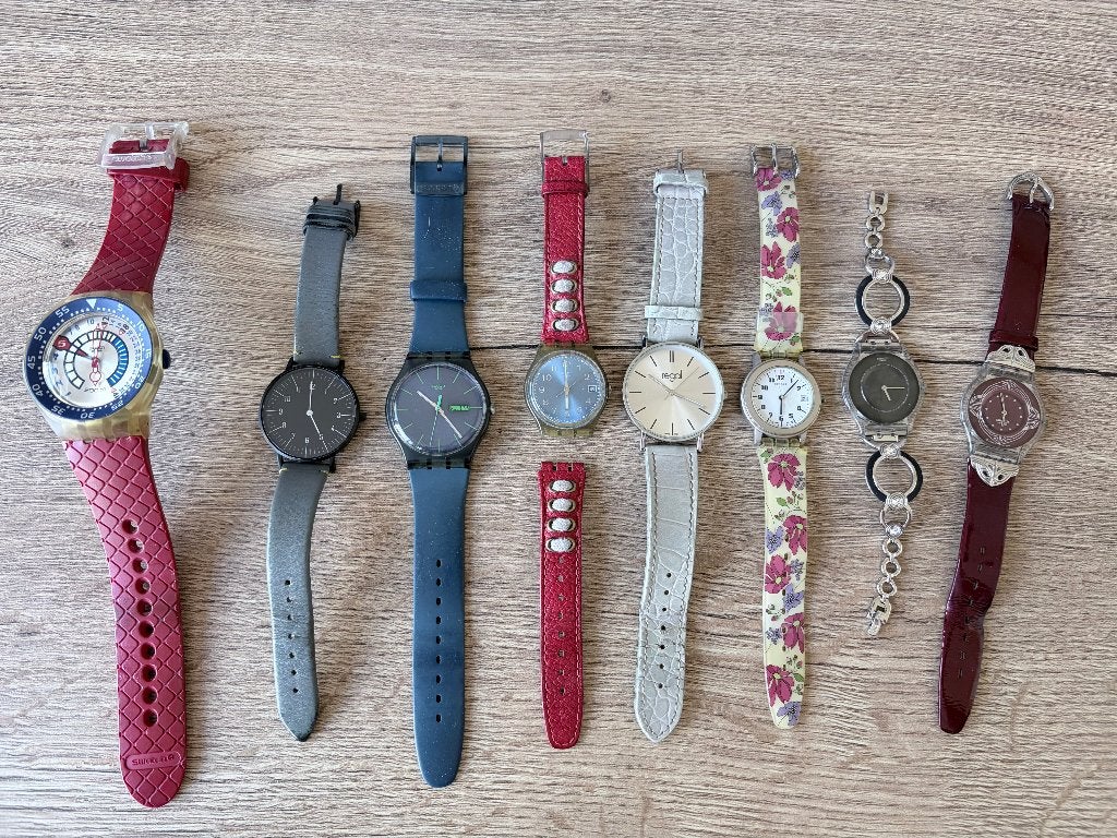 Partij horloges – diverse merken, Ophalen of Verzenden, Gebruikt, Overige merken