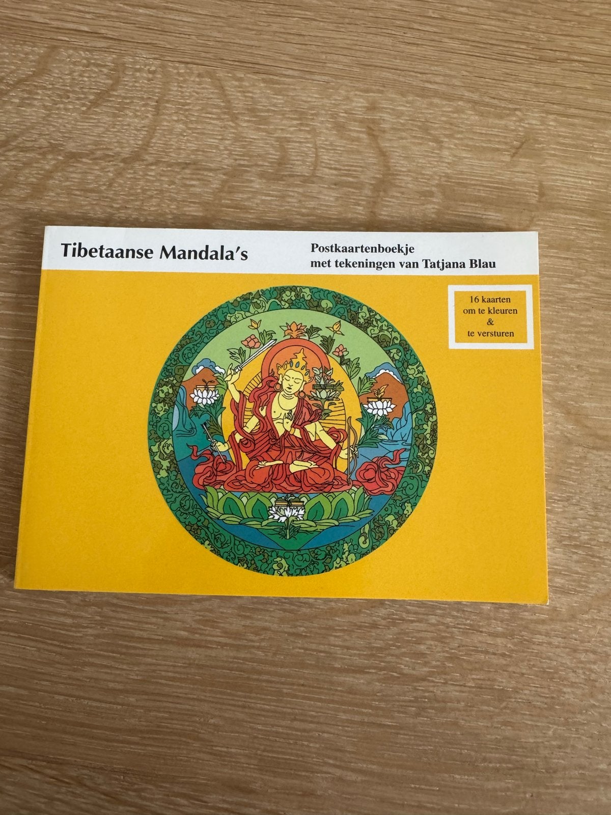 Tibetaanse Mandala's: Kleur- en verstuurkaarten, Boeken, Ophalen of Verzenden, Zo goed als nieuw, Spiritualiteit algemeen, Overige typen