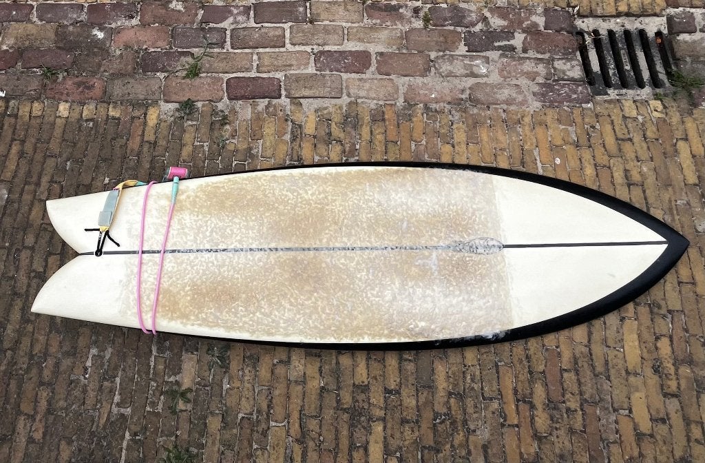 Fish surfboard, Watersport en Boten, Golfsurfen, Ophalen, Gebruikt, Fish, Met vinnen