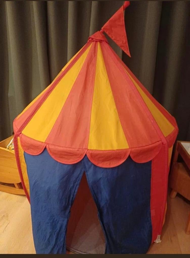 Bumba tent, Ophalen
