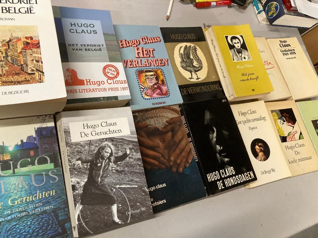 T.K. nog 11 boeken van Hugo Claus zie actuele lijst, Boeken, Ophalen of Verzenden, Gelezen, Hugo Claus, België