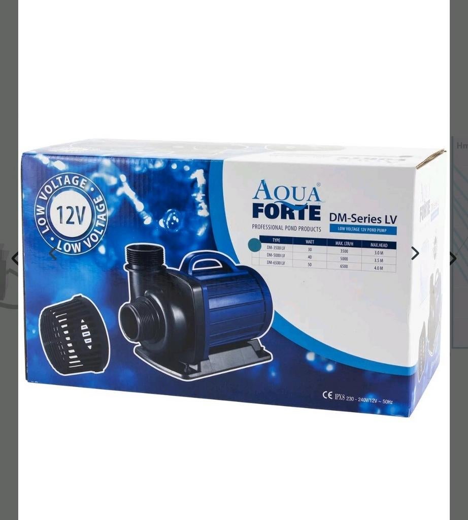 Aquaforte DM 3500 vijverpomp 2jaar oud, Ophalen of Verzenden