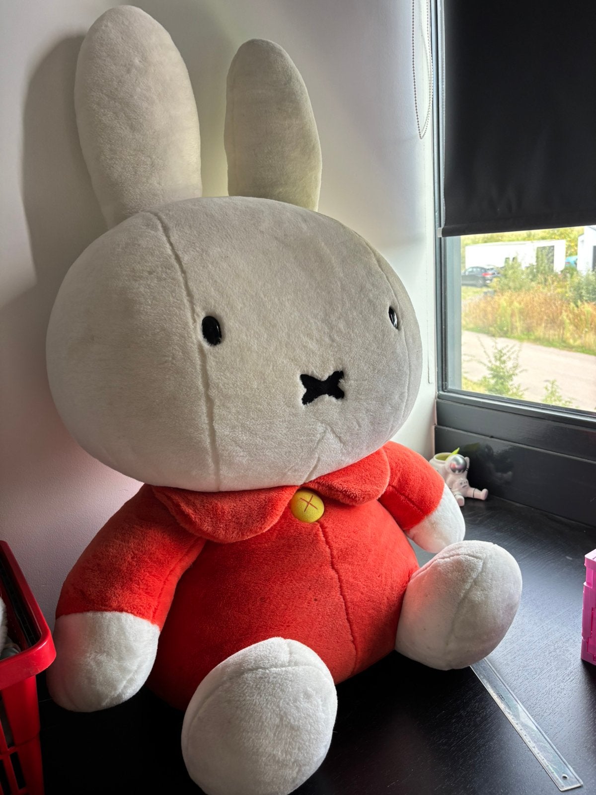 Grote vintage Nijntje / Miffy knuffel Sekiguchi –zeldzaam XL, Ophalen, Gebruikt