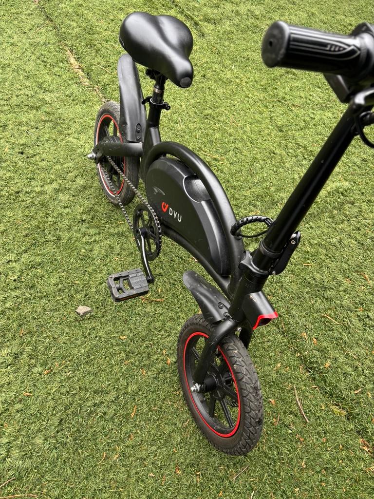 DYU D3F Elektrische Vouwfiets met lichte gebruik sporen, Minder dan 47 cm, Ophalen, Gebruikt, Overige merken