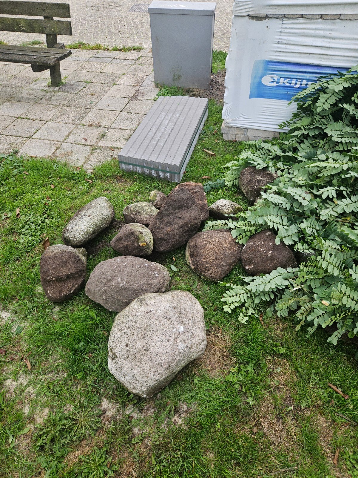 Diverse natuurstenen rotsen en keien voor tuin of decoratie, Tuin en Terras, Ophalen, Gebruikt, Multi, Kei