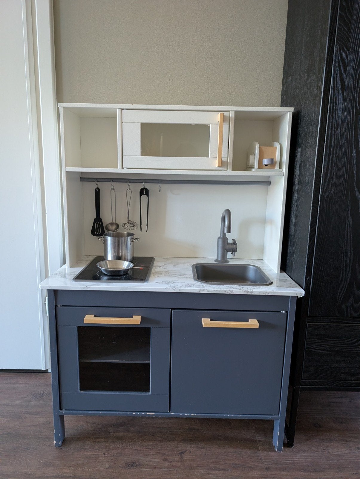 Keukentje ikea inclusief inhoud, Ophalen, Gebruikt, Speelkeuken