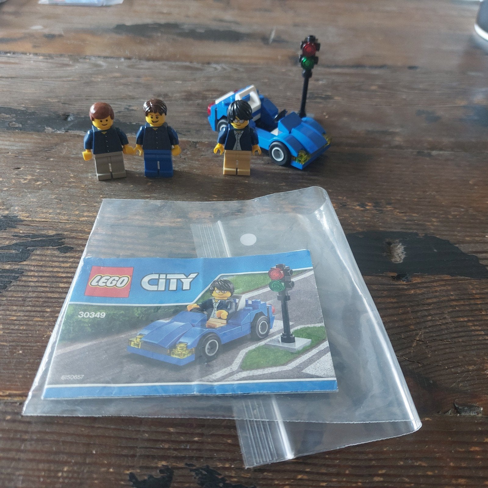Lego City 30349 Sportwagen met 2 extra minifiguren, Compleet, Lego, Ophalen of Verzenden, Complete set