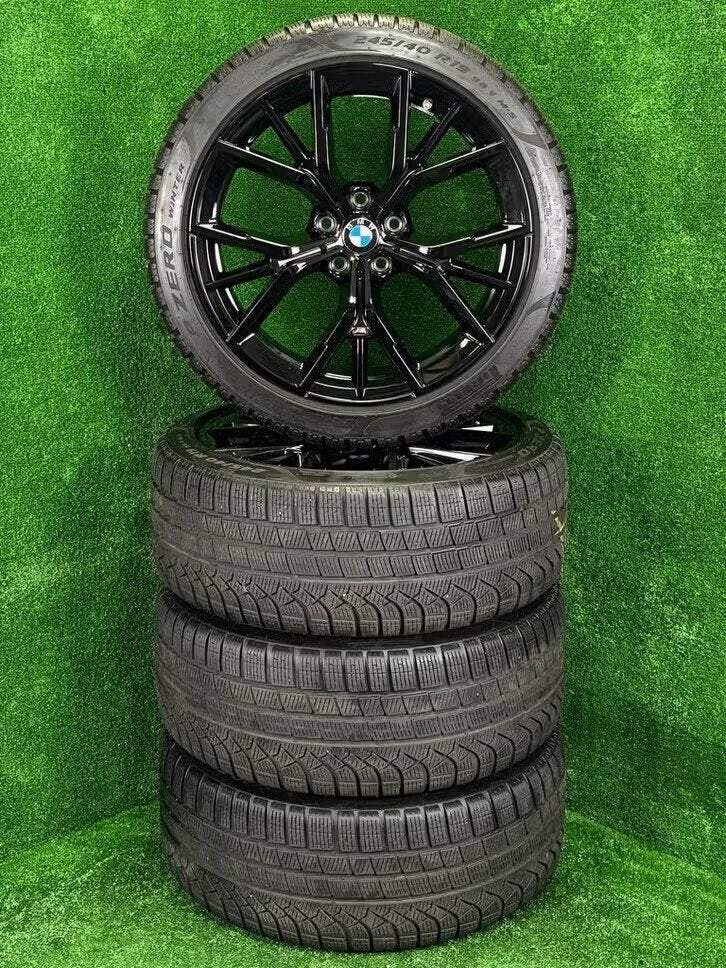 Originele 19 inch BMW 845M velgen winterbanden 5-serie g30, 19 inch, Banden en Velgen, Germany, Info@bmw.com