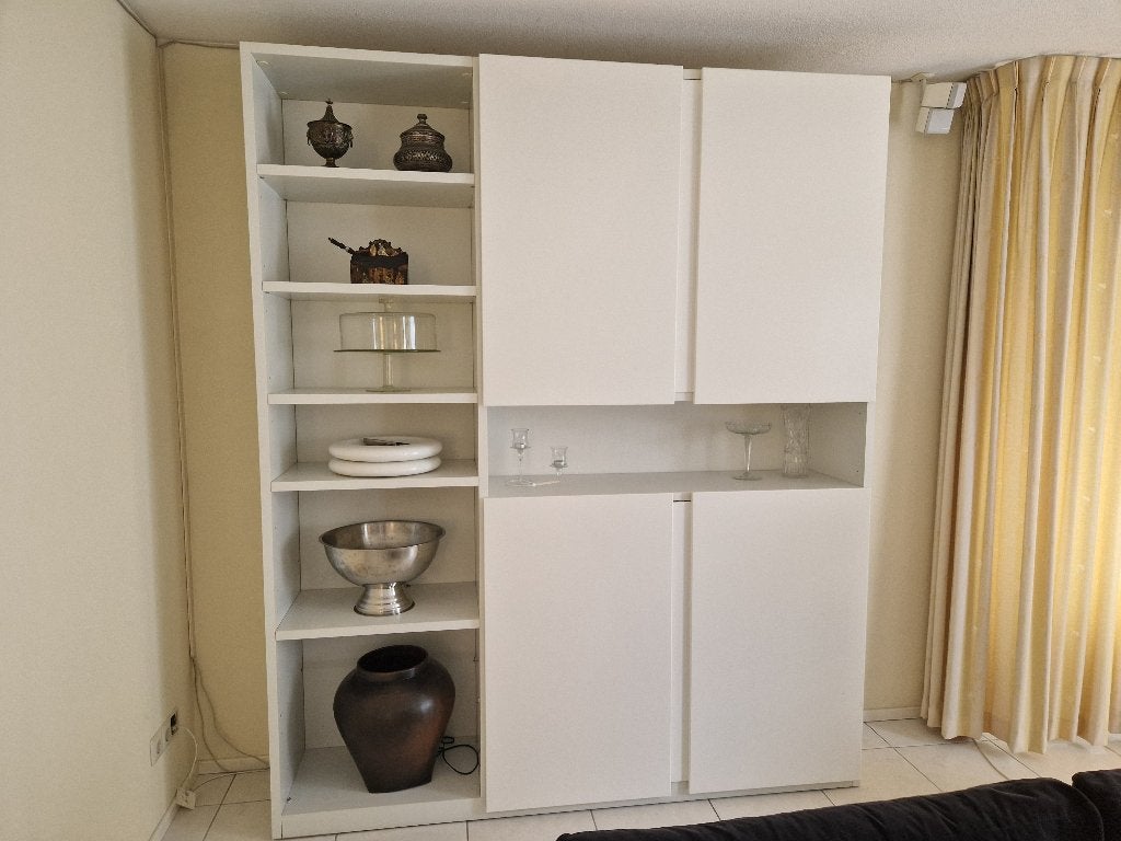 Molteni&C CD boekenkast wit —  200 cm, Ophalen, 200 cm of meer, Zo goed als nieuw, 200 cm of meer