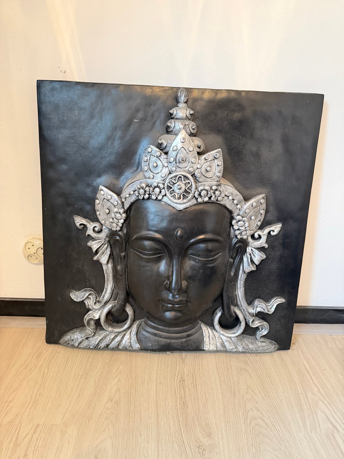 Prachtig 3D Boeddha Schilderij - Wanddecoratie, Ophalen, 50 - 100 cm, Wanddecoratie, Composieten