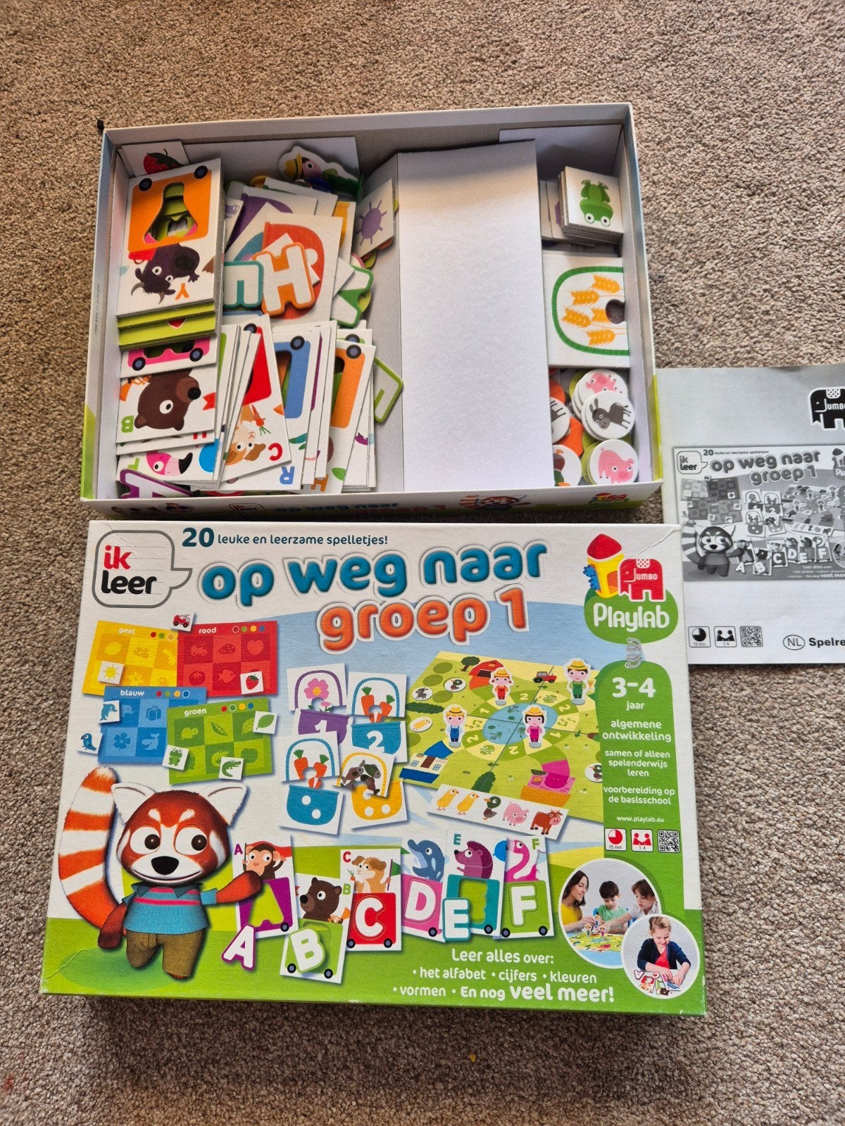 Spelletjes 0-4 jaar, Kinderen en Baby's, Ophalen, Zo goed als nieuw, Taal en Lezen