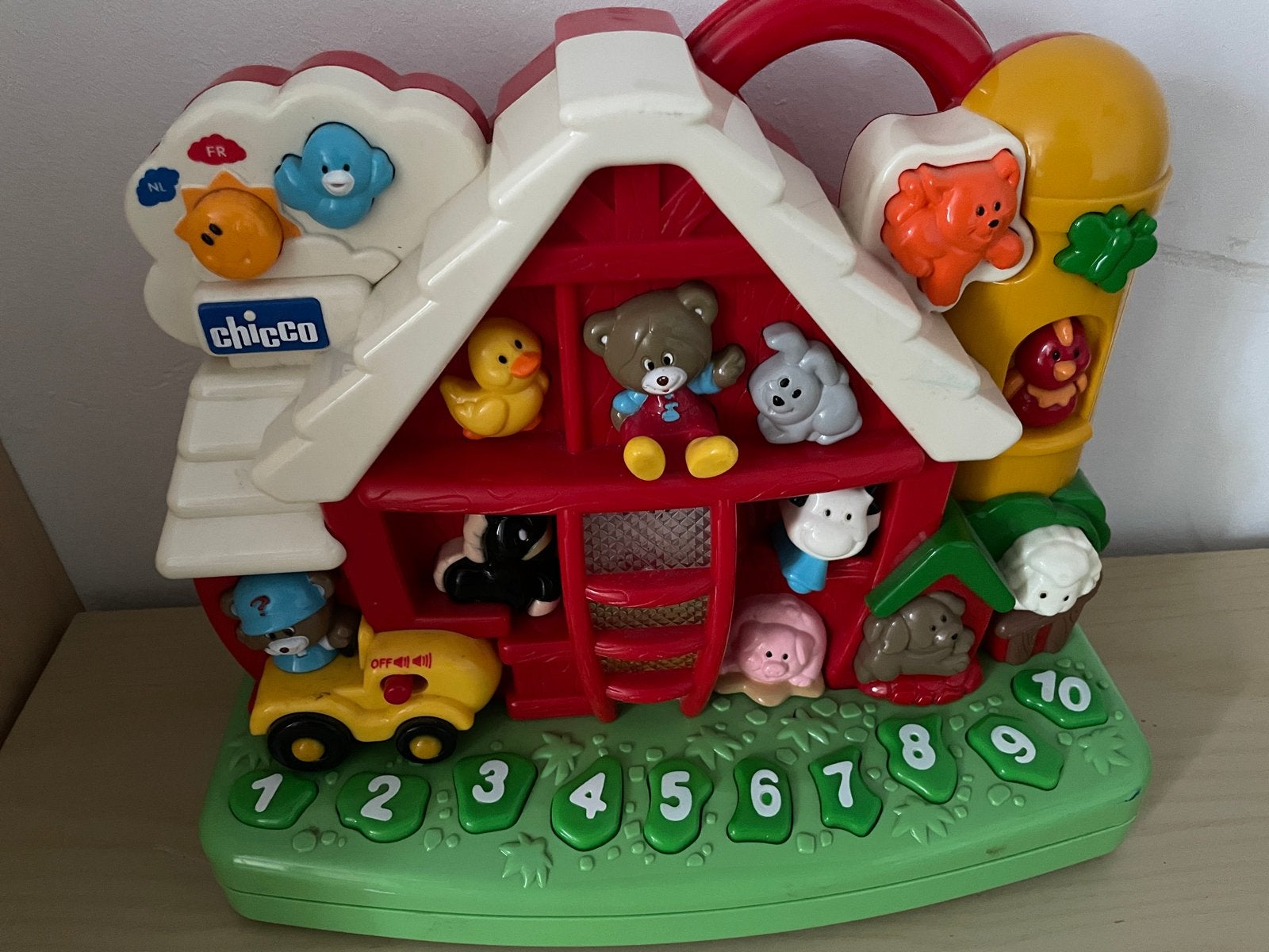Chicco Boerderij Speelhuis met Geluid en Licht, Ophalen of Verzenden, Zo goed als nieuw, Overige typen, Met licht