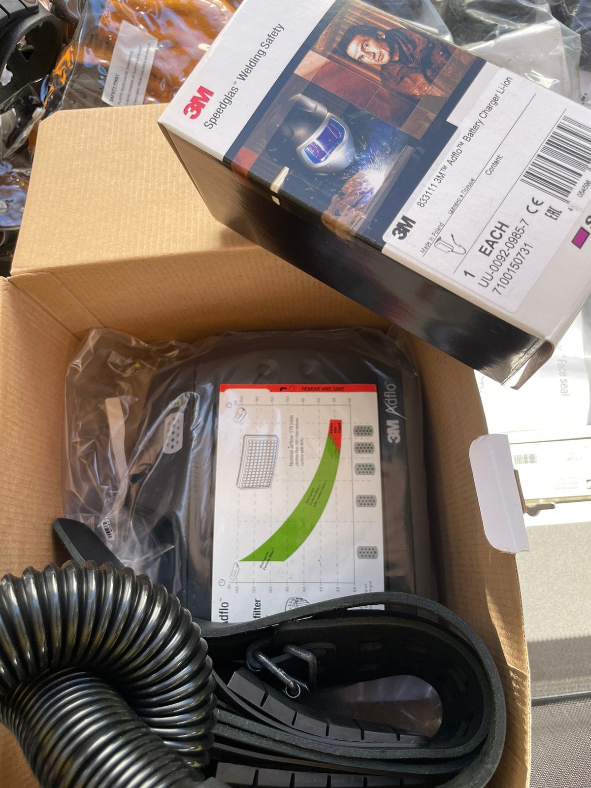 3M adflow / laskap/ tools 3M fx9000, Ophalen of Verzenden, Nieuw