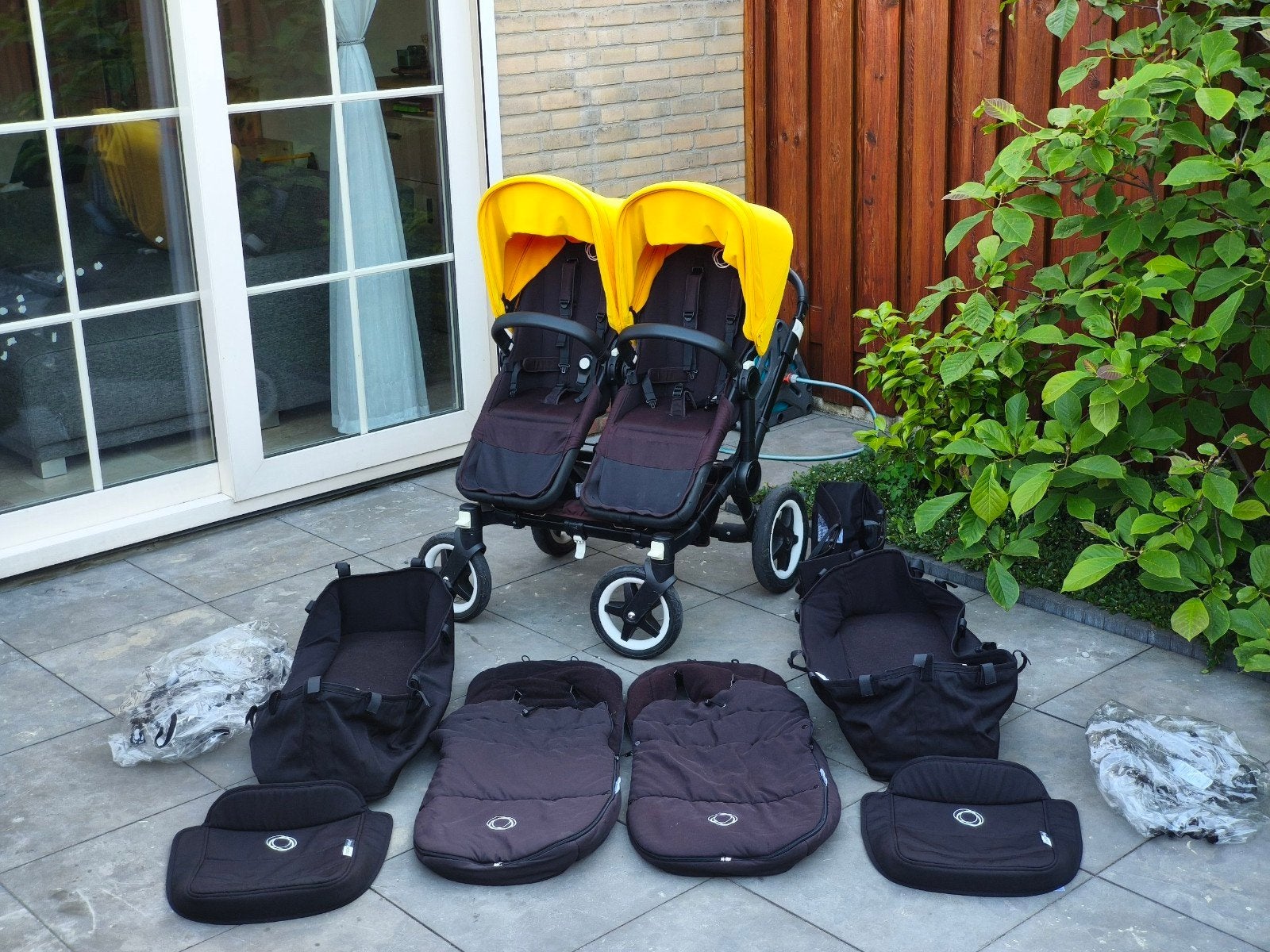 Bugaboo Donkey twin - Complete tweeling/duowagen, Ophalen, Bugaboo, Duowagen