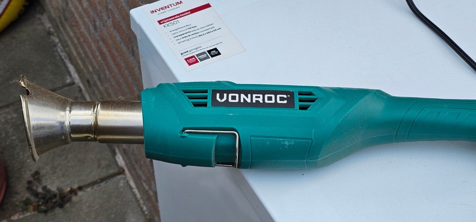 VONROC onkruidbrander - Elektrisch, Ophalen, Gebruikt, Overige typen, Overige merken