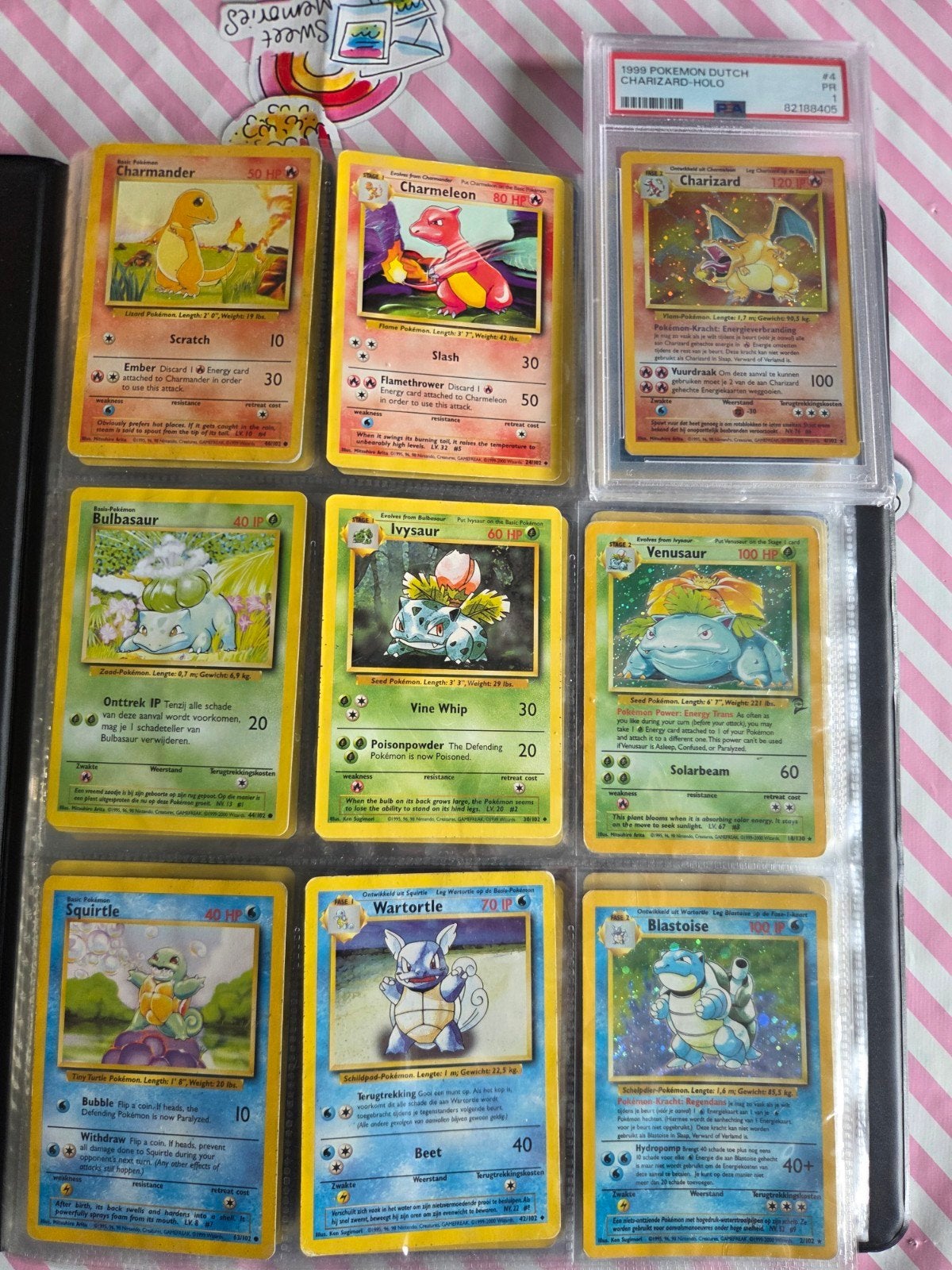 leuk pokemon kaarten mapje, Ophalen of Verzenden, Gebruikt, Meerdere kaarten