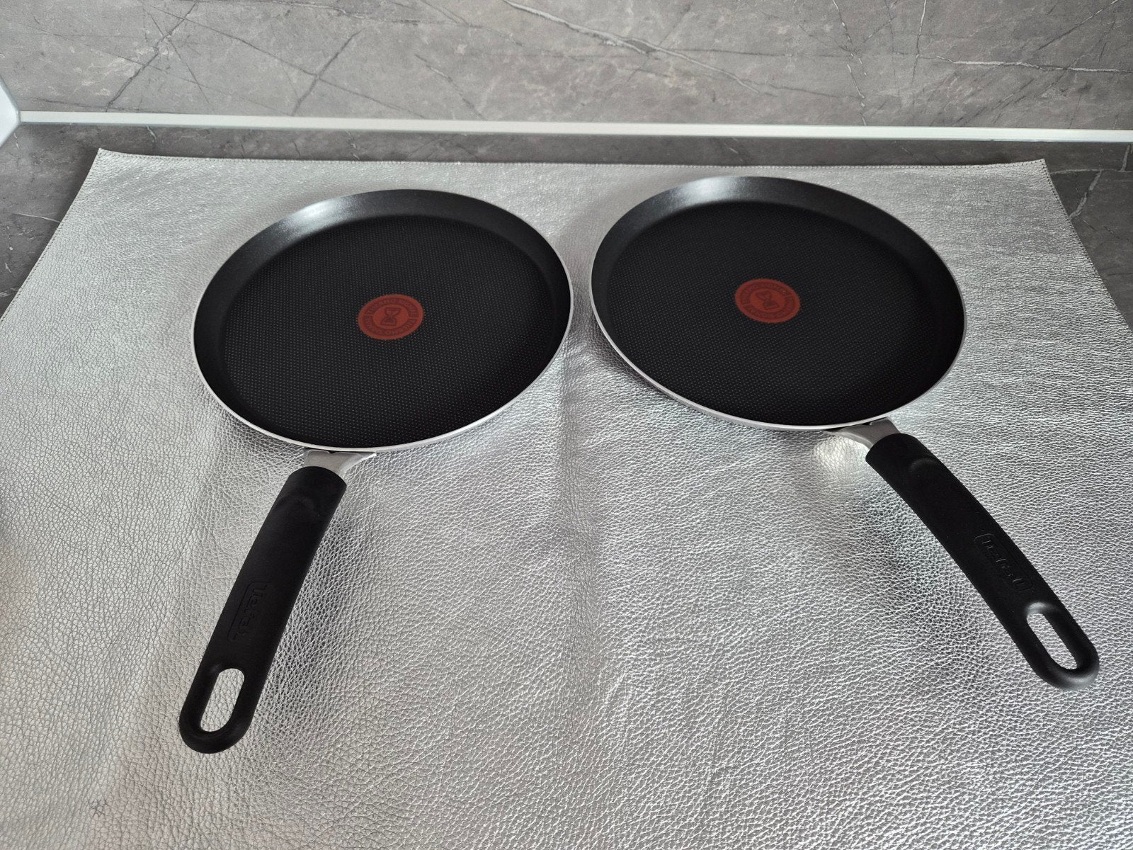 2x Pannekoekenpan nieuw, Ophalen of Verzenden, Rvs
