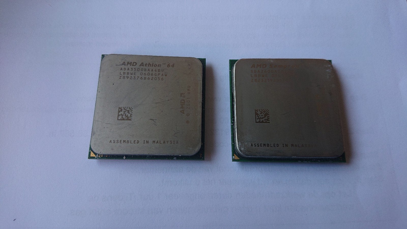 2 stuks AMD Athlon/Sempron cpu, Computers en Software, Processors, Gebruikt, 4-core, Ophalen of Verzenden, Socket 939