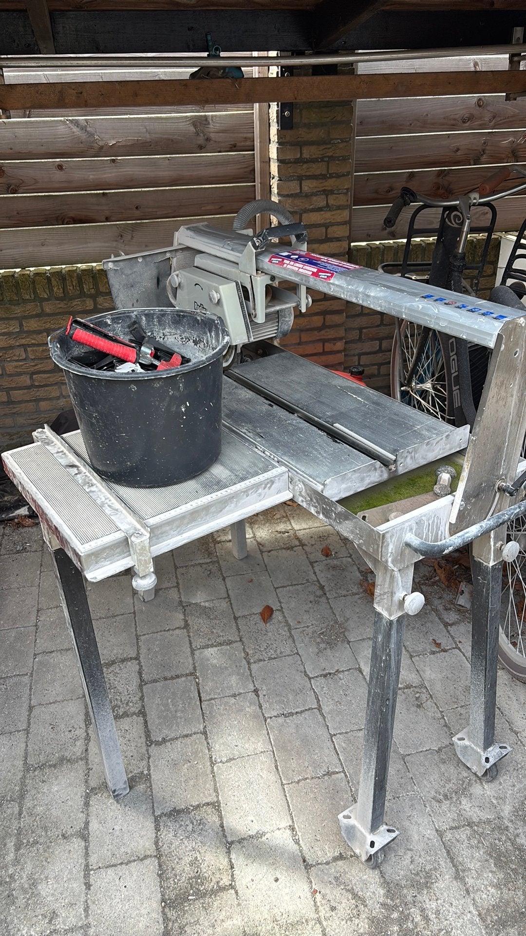 Tegelzaag machine 65 cm, Ophalen, Gebruikt, Overige typen, Minder dan 2 meter