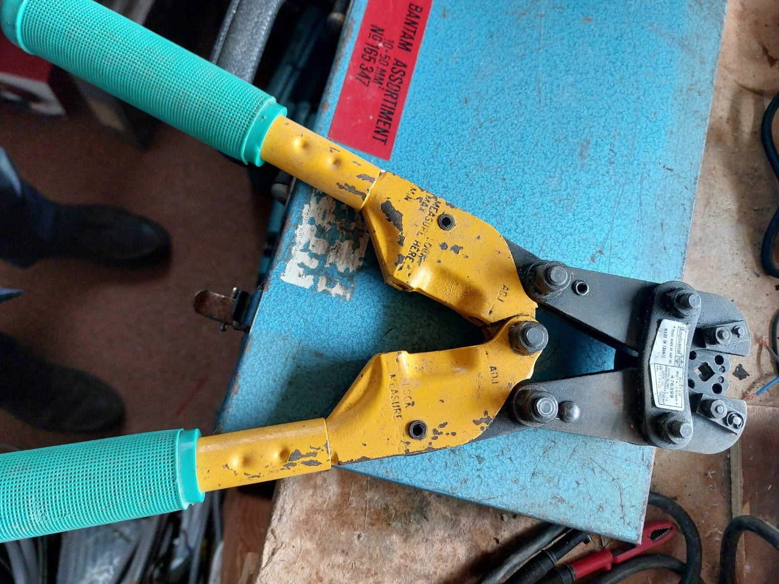 perstang voor kabelschoenen van 10 t/m 50mm2, Ophalen, Zo goed als nieuw, Overige typen