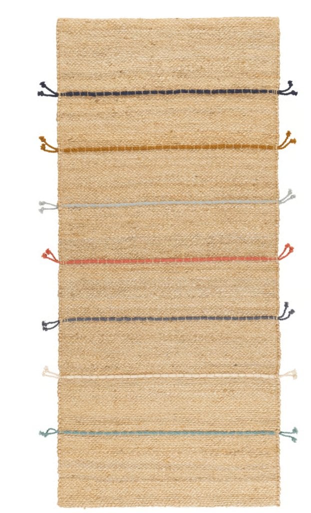 IKEA RAKLEV Handmade Rug – Natural/Multicolour – Like NEW, Huis en Inrichting, Ophalen, Zo goed als nieuw, 75 m² of meer, Laminaat