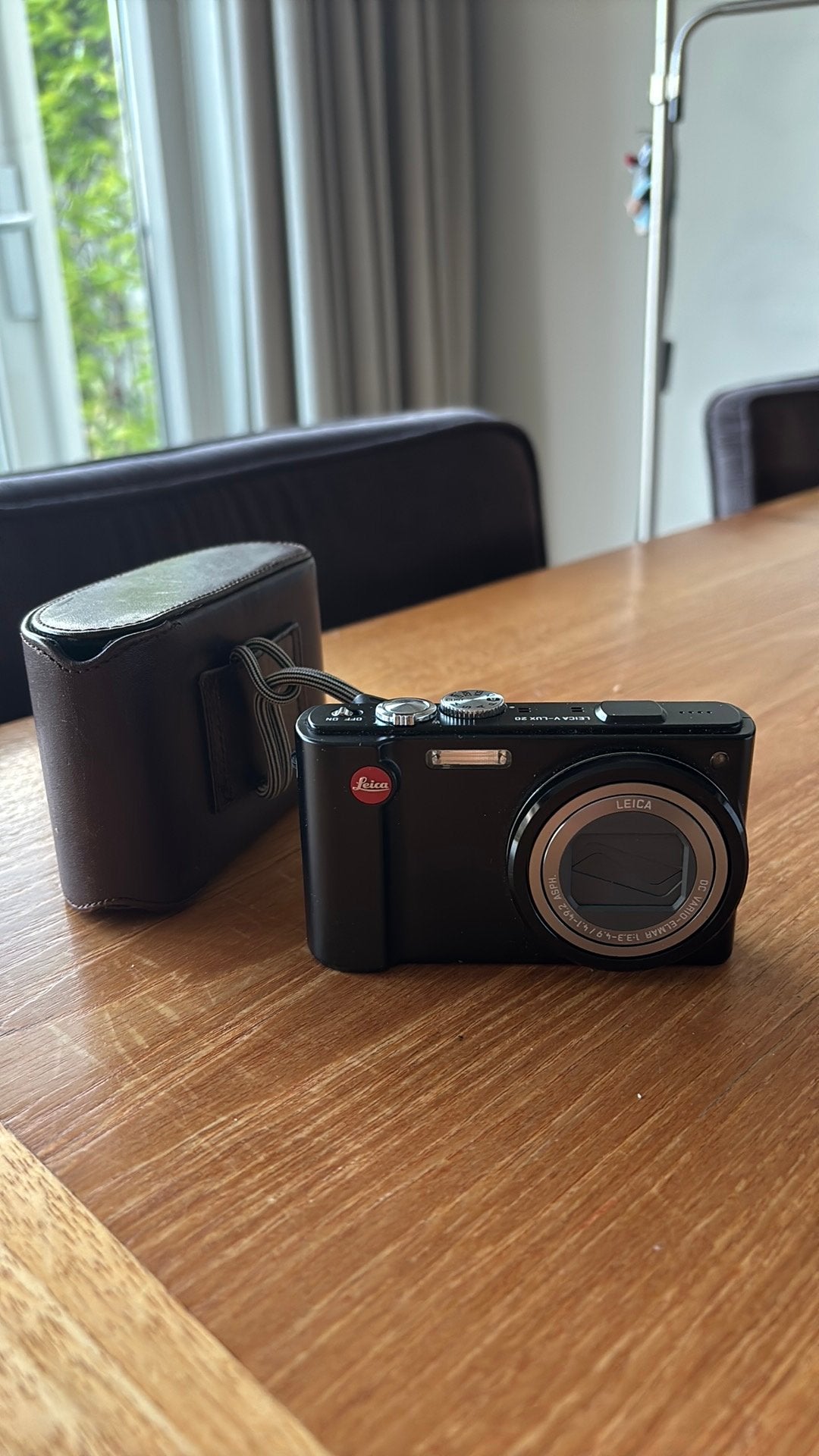 Leica V-Lux 20 — CCD digicam met 12x zoom, Verzenden, Zo goed als nieuw, Compact, Leica