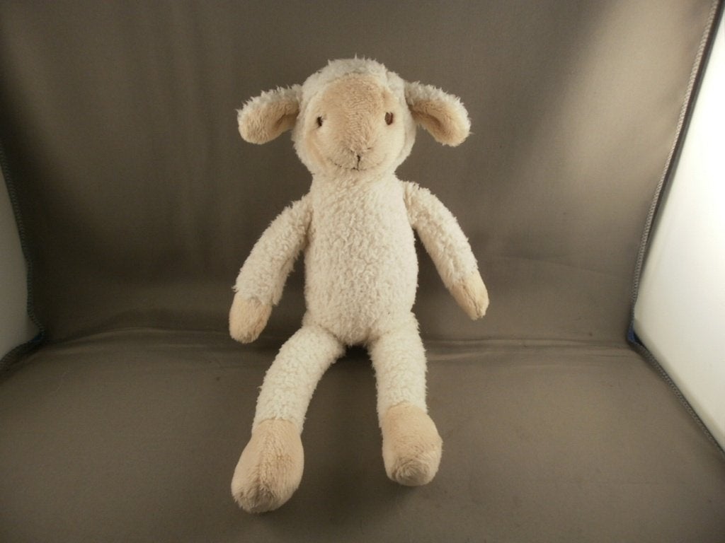 Happy horse blokker schaap 28 cm wollig/crème, Wasbaar, Ophalen of Verzenden, Zo goed als nieuw, Middelgroot (20 tot 80 cm)